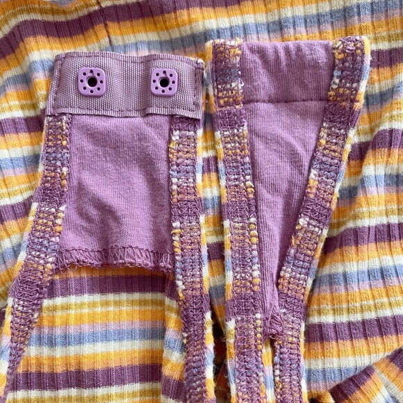 Intimately Free People Put A Stripe On It Bodysuit Size XS - Picture 6 of 7